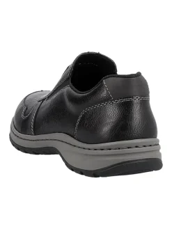 rieker Halbschuhe^Komfort Slipper in Schwarz