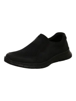 rieker Halbschuhe^Komfort Slipper in Schwarz