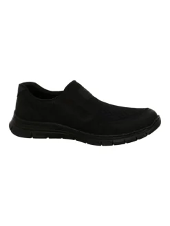 rieker Halbschuhe^Komfort Slipper in Schwarz