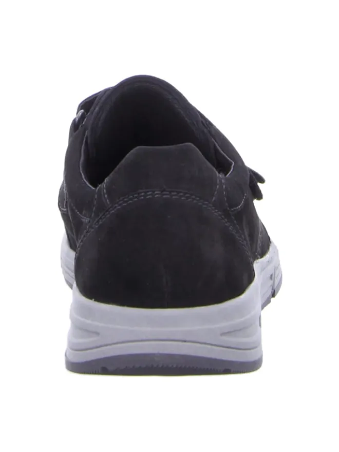 WALDLÄUFER Halbschuhe^Komfort Slipper in Schwarz