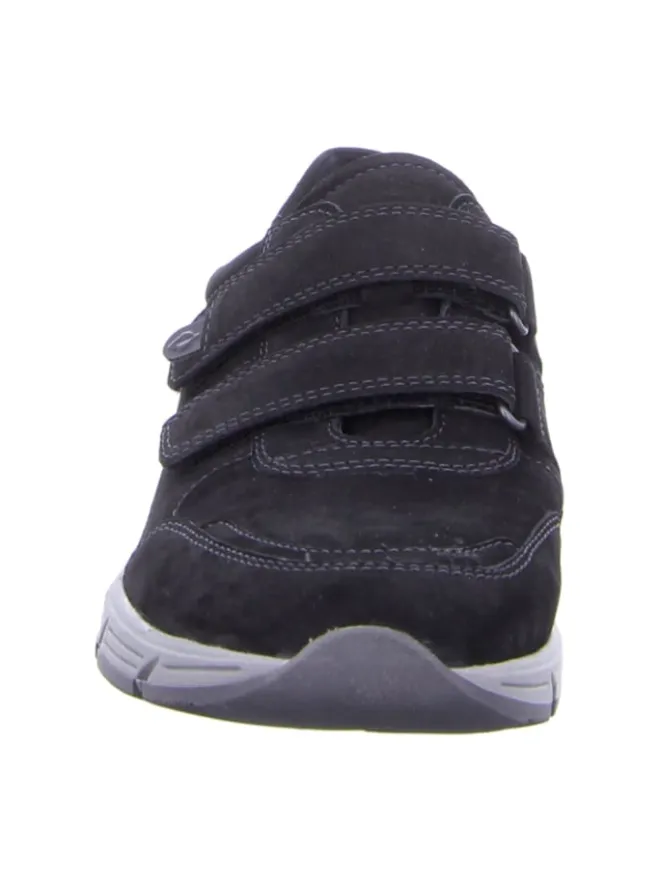 WALDLÄUFER Halbschuhe^Komfort Slipper in Schwarz