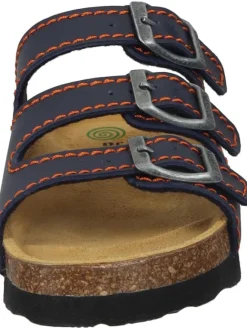 Dr. BRINKMANN Clogs & Pantoletten·Pantoletten^Komfort-Pantoletten in ozean/orange