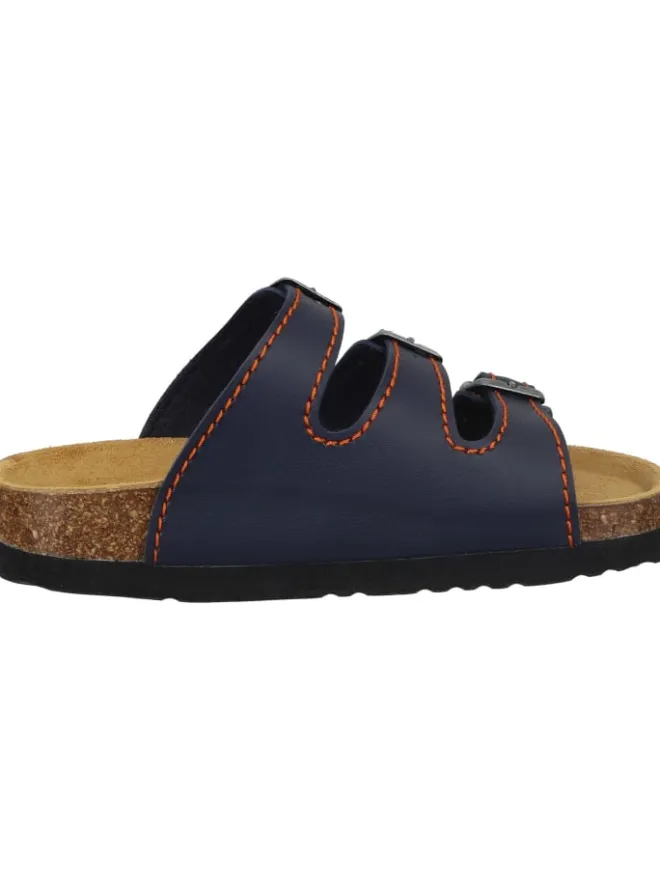 Dr. BRINKMANN Clogs & Pantoletten·Pantoletten^Komfort-Pantoletten in ozean/orange