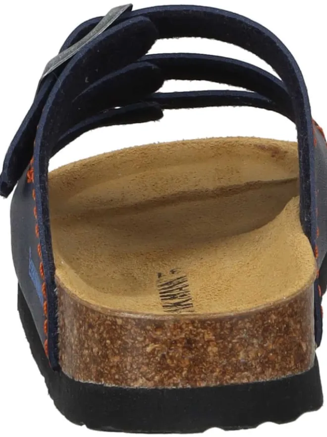 Dr. BRINKMANN Clogs & Pantoletten·Pantoletten^Komfort-Pantoletten in ozean/orange