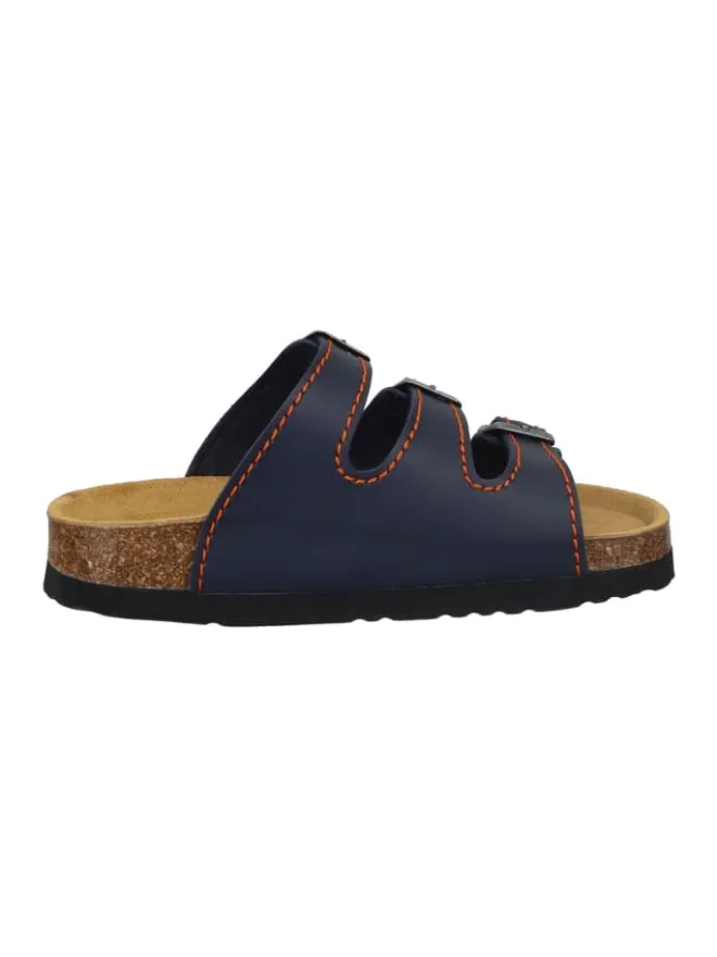 Dr. BRINKMANN Clogs & Pantoletten·Pantoletten^Komfort-Pantoletten in ozean/orange