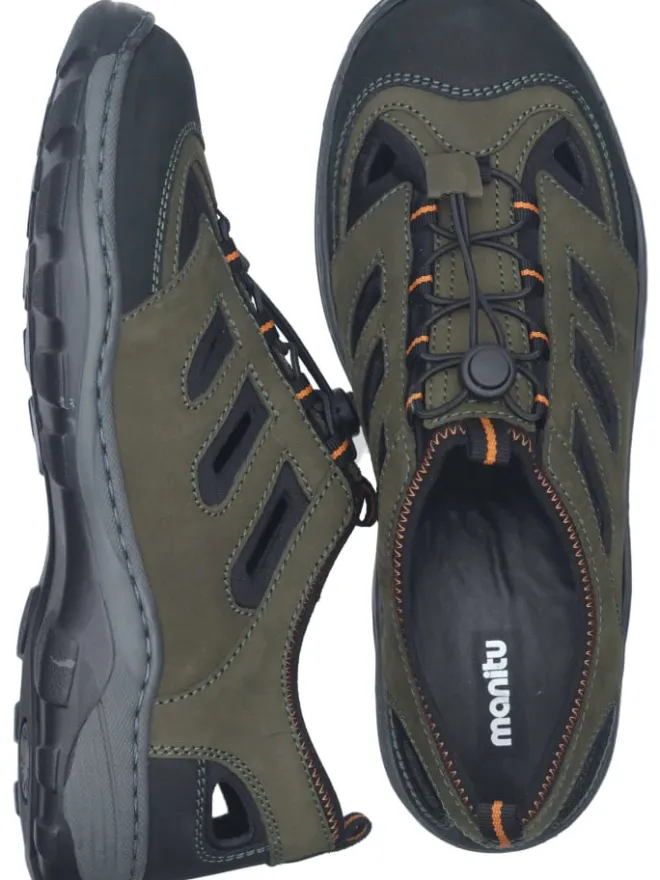 Komfort-Slipper, Slipper in grün>manitu Hot
