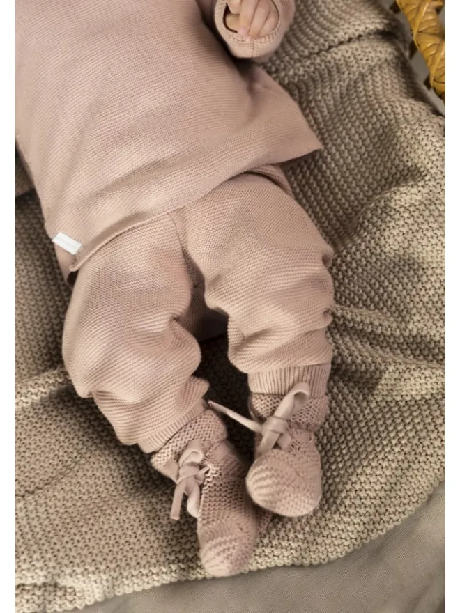 Krabbelschuh Nelson in Rose Smoke>Noppies Discount