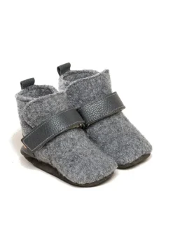 Gottstein Krabbelschuhe^Krabbelschuhe Bootee in grau