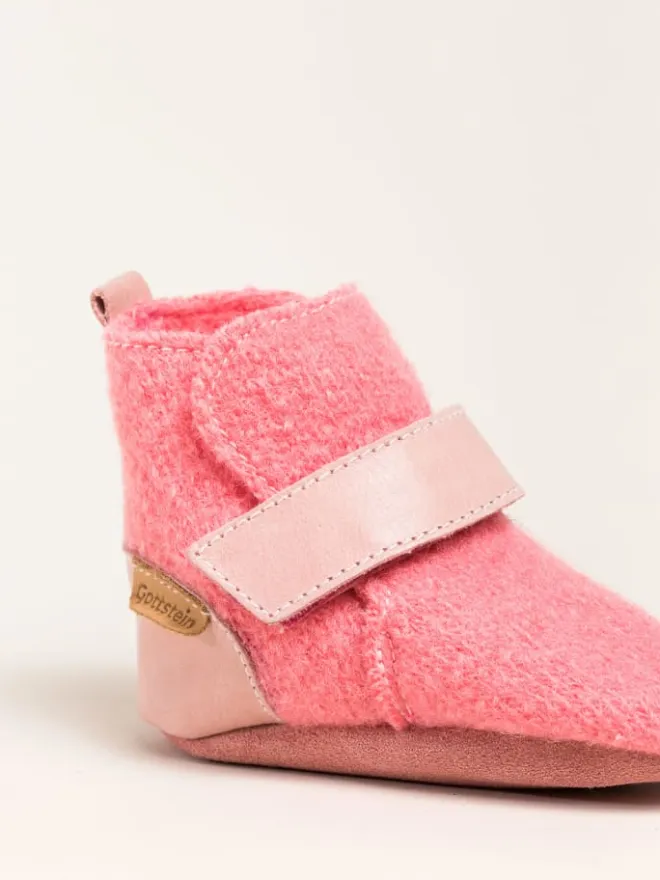 Krabbelschuhe Bootee in pink>Gottstein Best