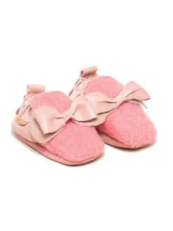 Gottstein Krabbelschuhe^Krabbelschuhe Bow in pink