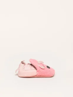 Gottstein Krabbelschuhe^Krabbelschuhe Dog Face in pink