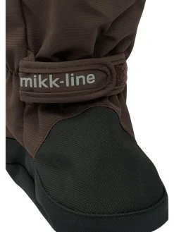 Krabbelschuhe in Braun><noscript><img width=