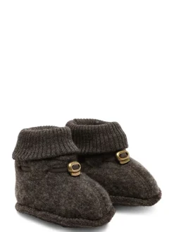 Krabbelschuhe in Dunkelbraun>mikk-line Online