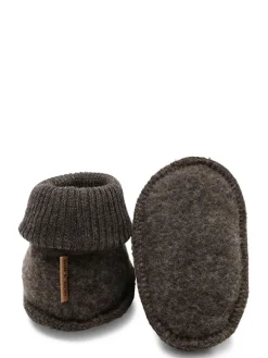 Krabbelschuhe in Dunkelbraun>mikk-line Online