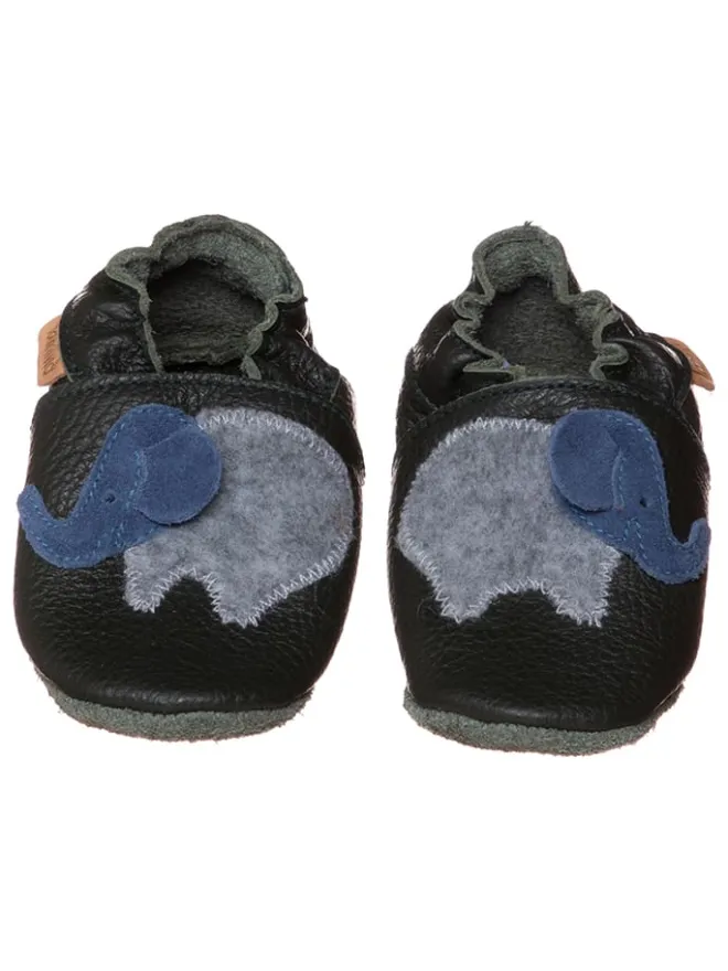 lamino Krabbelschuhe^Krabbelschuhe in Dunkelgrün
