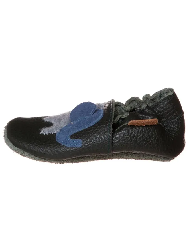 lamino Krabbelschuhe^Krabbelschuhe in Dunkelgrün