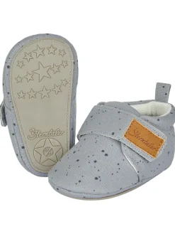 Krabbelschuhe in Grau><noscript><img width=