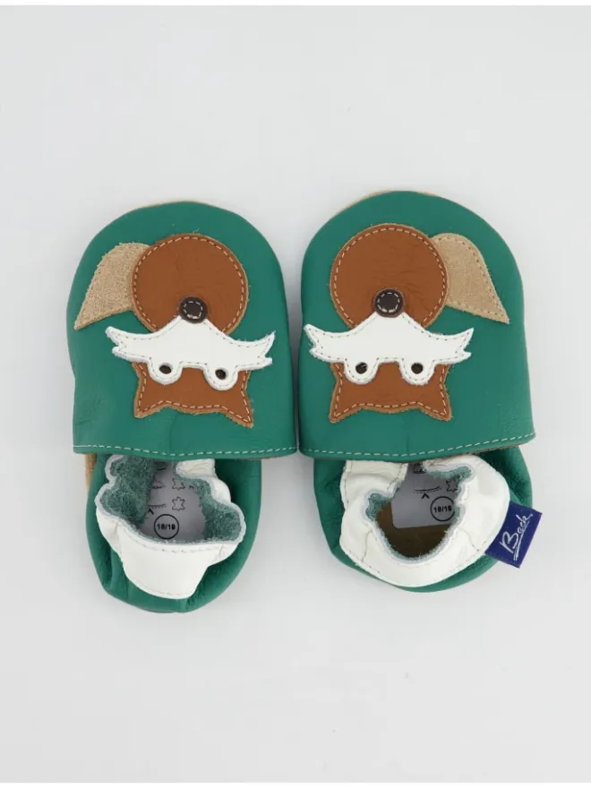 Krabbelschuhe in Grün>Beck New