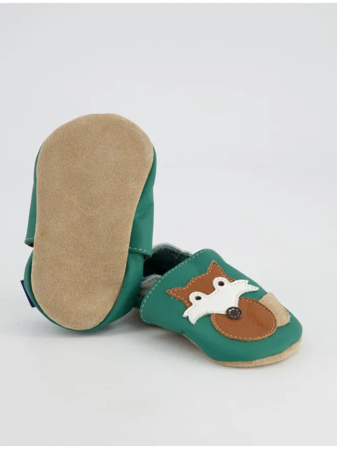 Krabbelschuhe in Grün>Beck New