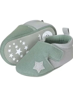 Krabbelschuhe in Grün>Sterntaler Hot