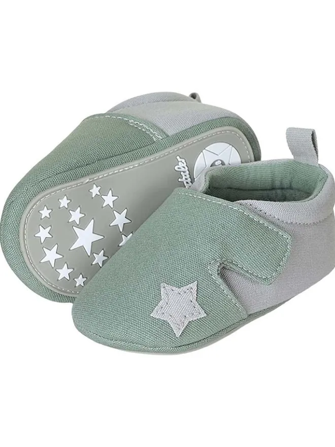 Krabbelschuhe in Grün>Sterntaler Hot