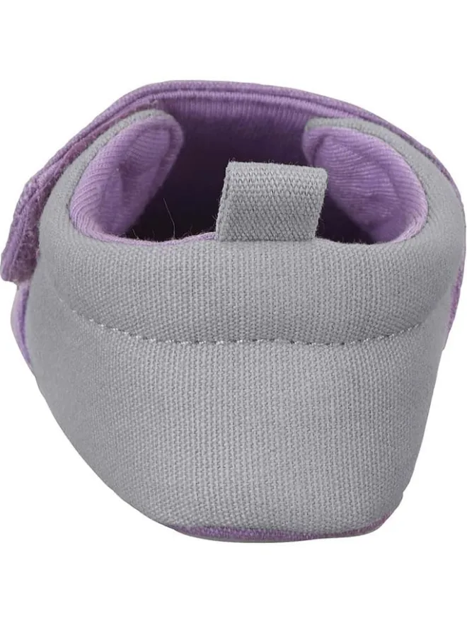 Krabbelschuhe in Lila/ Grau>Sterntaler