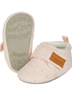 Krabbelschuhe in Rosa><noscript><img width=