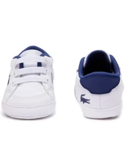 Lacoste Krabbelschuhe^Krabbelschuhe in Weiß/Blau