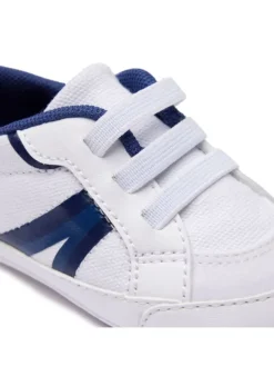Lacoste Krabbelschuhe^Krabbelschuhe in Weiß/Blau
