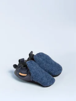 Krabbelschuhe Plain in blau><noscript><img width=