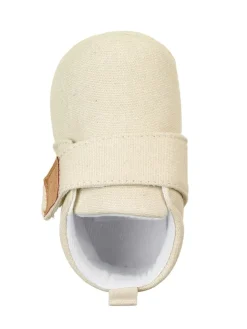 Krabelschuhe uni in beige><noscript><img width=