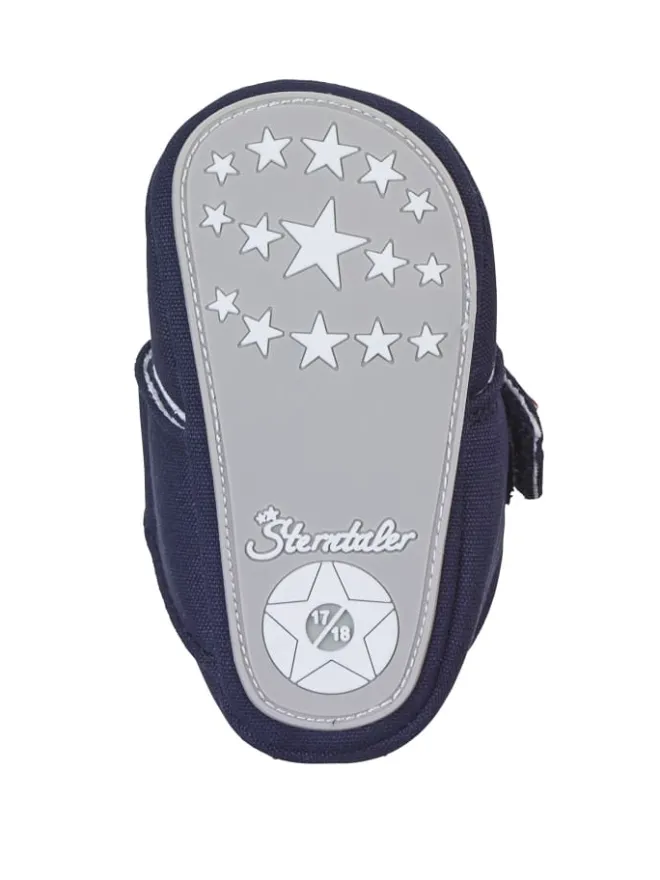 Krabelschuhe uni in marine>Sterntaler