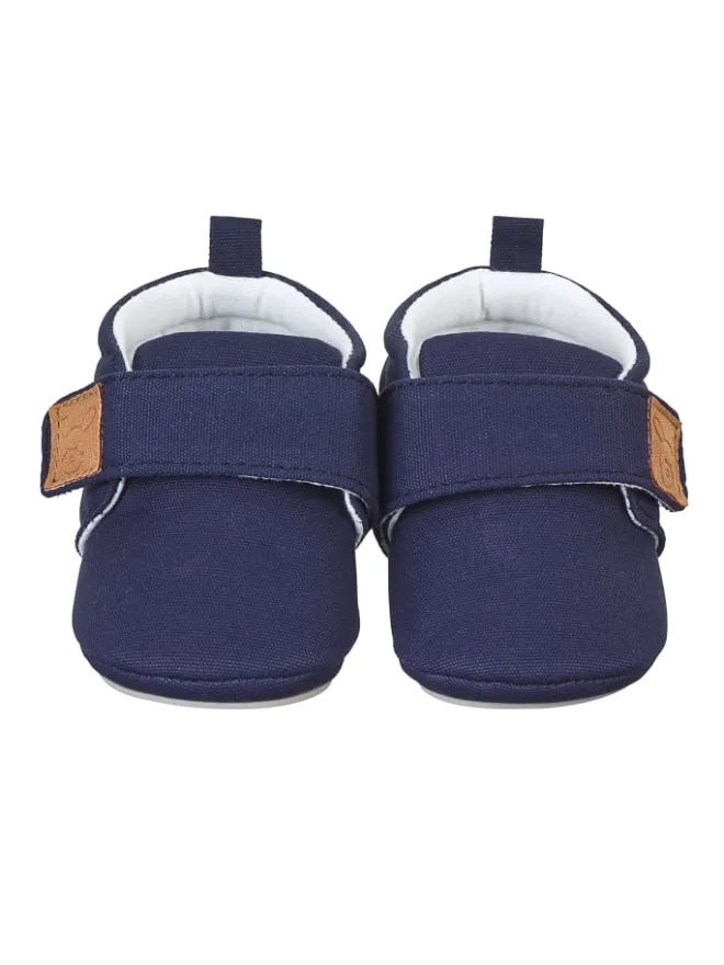 Krabelschuhe uni in marine>Sterntaler