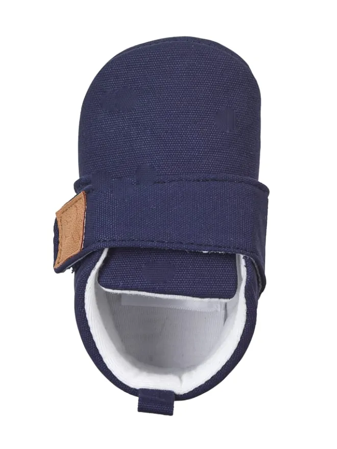 Krabelschuhe uni in marine>Sterntaler