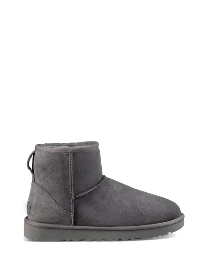 UGG Stiefel & Boots^Lammfell-Boots "Classic Mini II" in Grau