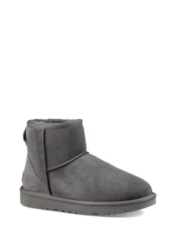 UGG Stiefel & Boots^Lammfell-Boots "Classic Mini II" in Grau