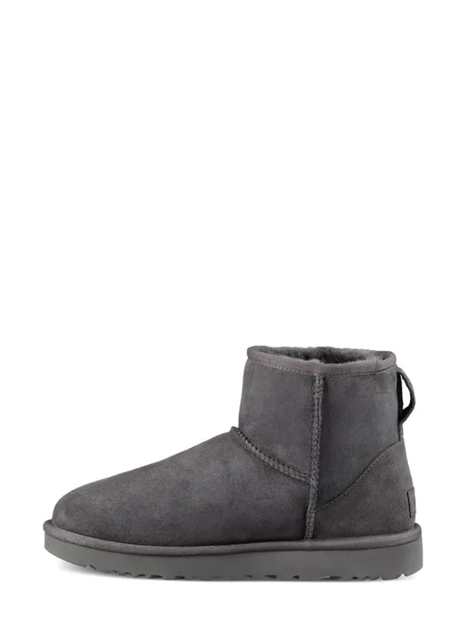 UGG Stiefel & Boots^Lammfell-Boots "Classic Mini II" in Grau