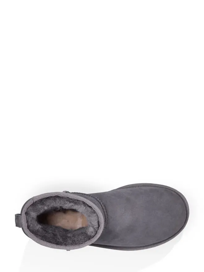 UGG Stiefel & Boots^Lammfell-Boots "Classic Mini II" in Grau