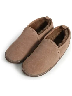Lammfell-Hausschuhe "Helsinki" in Beige>Kaiser Naturfellprodukte Clearance
