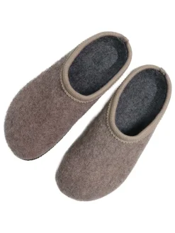 Kaiser Naturfellprodukte Hausschuhe|Clogs & Pantoletten^Lammfell-Hausschuhe in Beige