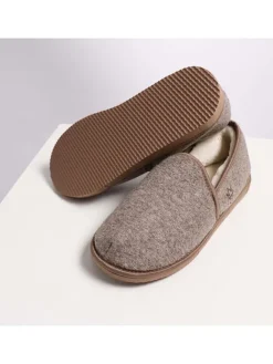 Kaiser Naturfellprodukte Clogs & Pantoletten|Hausschuhe^Lammfell-Hausschuhe in Beige