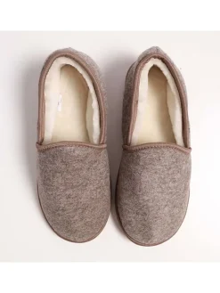 Kaiser Naturfellprodukte Clogs & Pantoletten|Hausschuhe^Lammfell-Hausschuhe in Beige