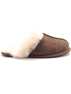 Lammfell-Hausschuhe "Scuffette II" in Braun>UGG Discount
