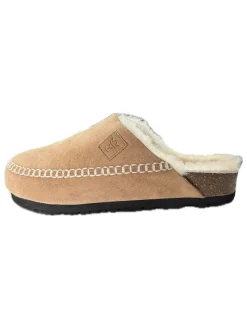 Kaiser Naturfellprodukte Clogs & Pantoletten^Lammfell-Pantoletten "Elli" in Hellbraun
