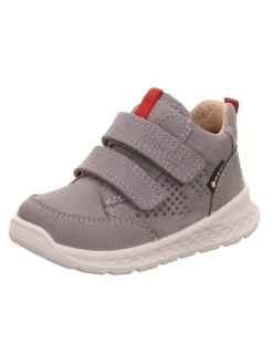 Lauflernschuh BREEZE in Grau/Rot>superfit