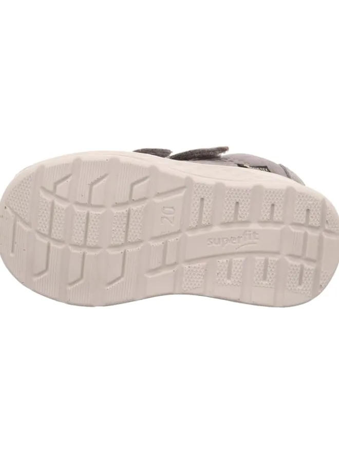 Lauflernschuh BREEZE in Grau/Rot>superfit