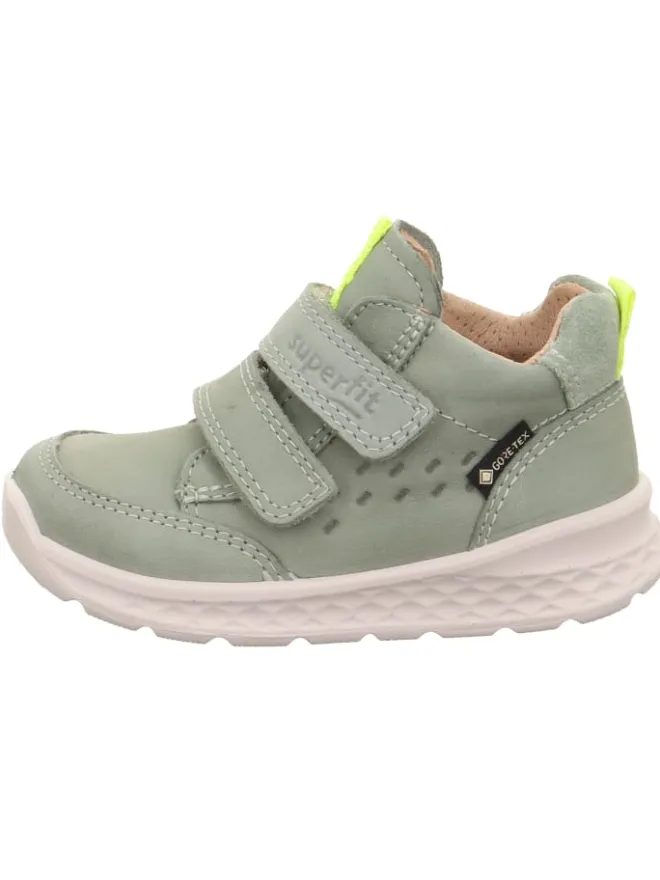 superfit Lauflernschuhe^Lauflernschuh BREEZE in Hellgrün/Gelb