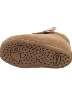 Lauflernschuh PAPAGENO in Braun/Hellblau><noscript><img width=