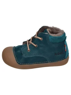 Lauflernschuhe AVA BIO NUBUK LAMBSWOOL in türkis>KOEL Clearance
