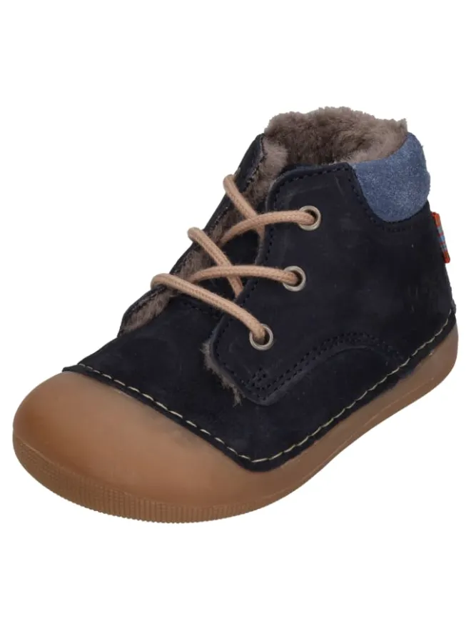 KOEL Lauflernschuhe^Lauflernschuhe AVA BIO NUBUK LAMBSWOOL in blau